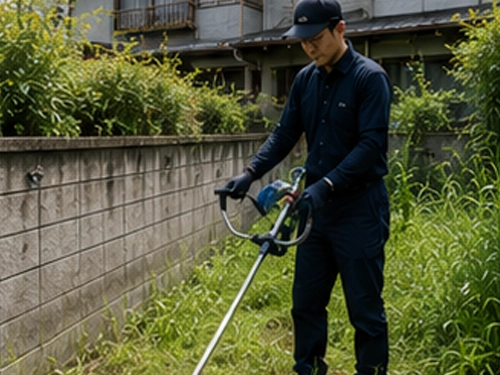 草刈り（機械作業）